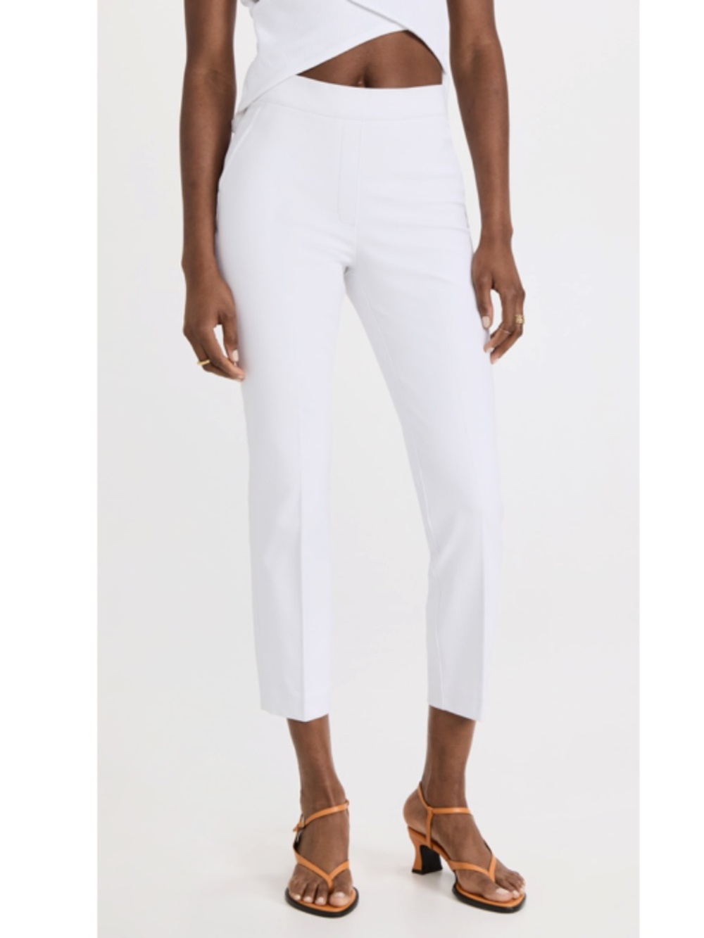 SPANX On-the-Go Ankle Slim Straight Pants  On-the-Go Ankle Slim Straight Pants